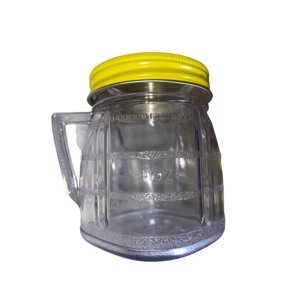 Vintage Oster Mini-Blend Containers Used Set of 2 Blend and Store - Picture 4 of 11